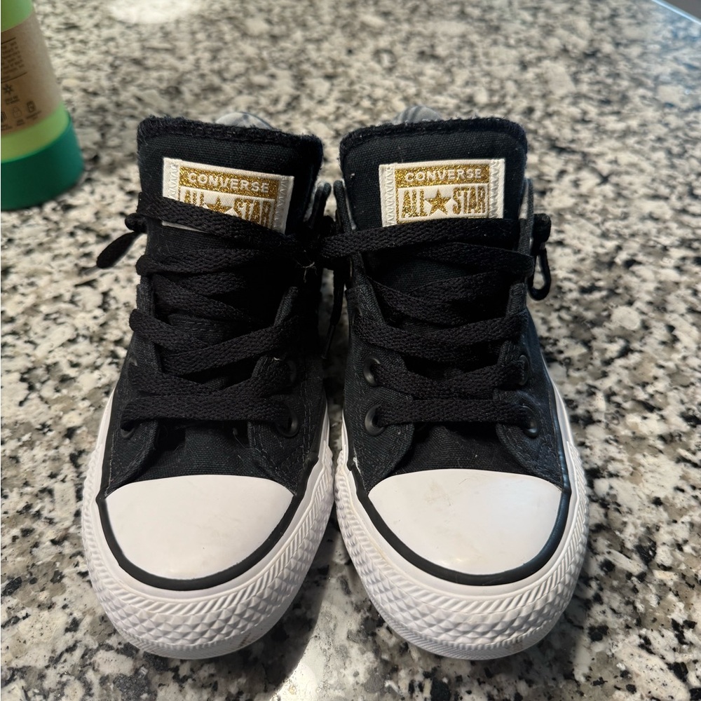 Converse Classic Black and White Shoes